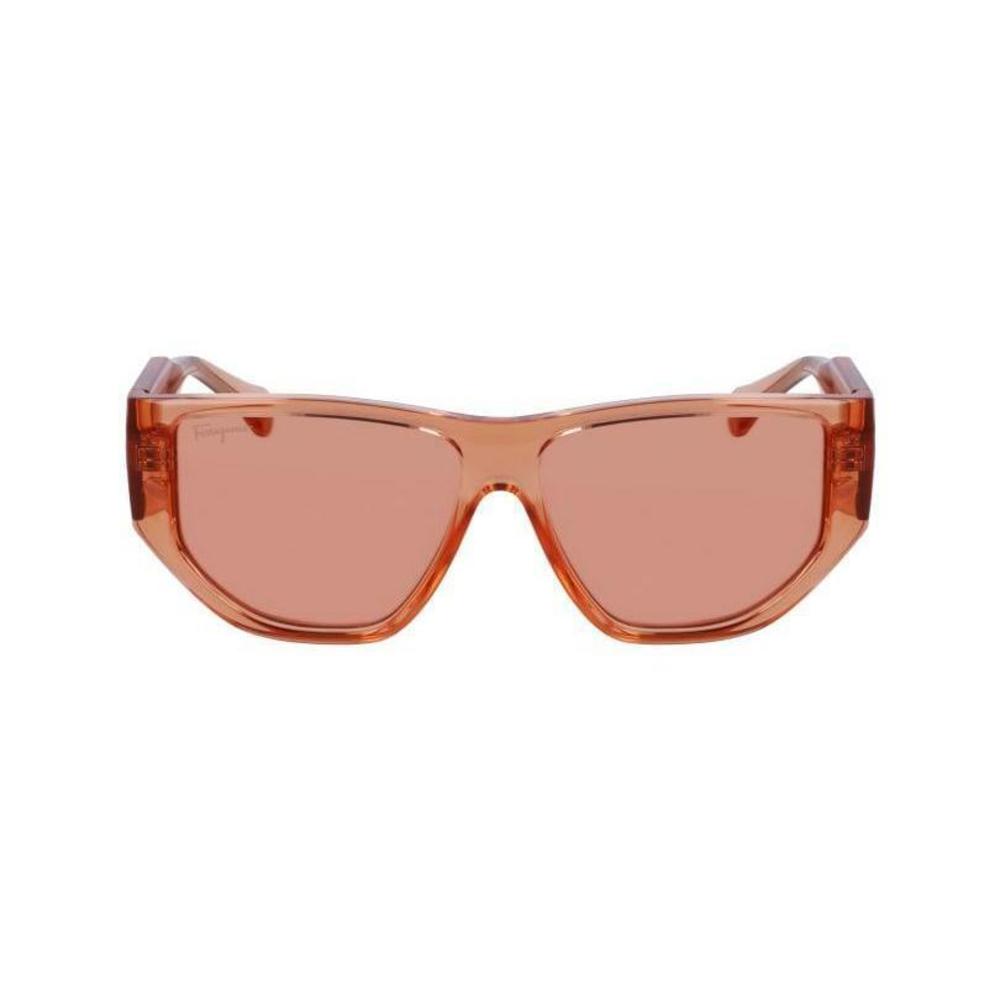 NEW Salvatore Ferragamo SF 1077S 838 Transparent Lobster Sunglasses - Picture 2 of 4
